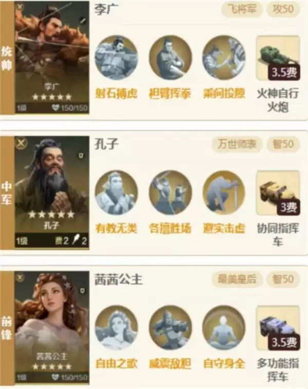 世界启元李广圣人阵容搭配推荐