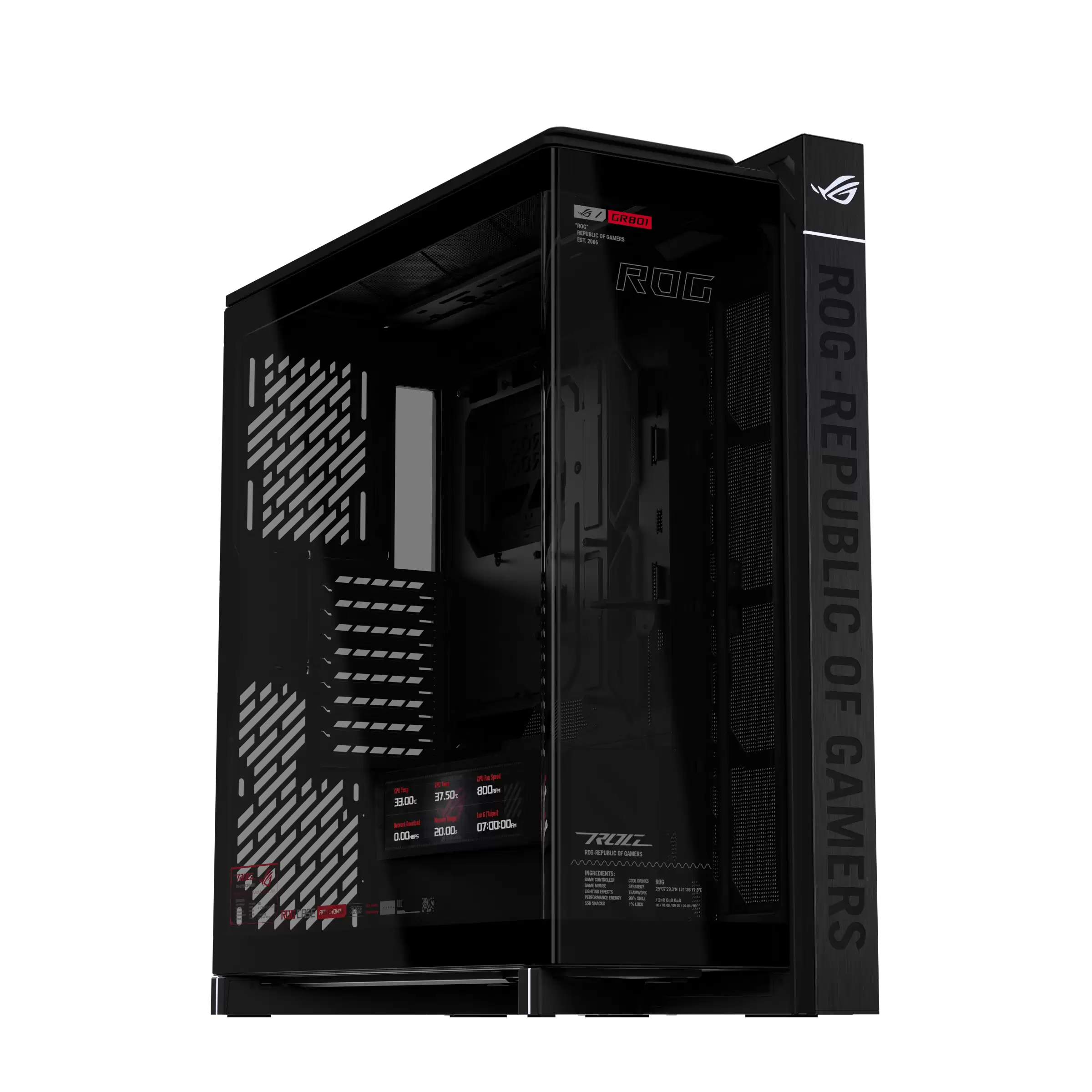 华硕 ROG 幻世神 Cronox 机箱国行首销：配备 9.2 英寸副屏，2399 元