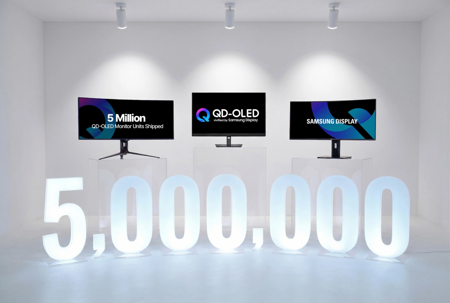 三星显示累计出货 500 万块显示器用 QD-OLED 面板，用时四年有余