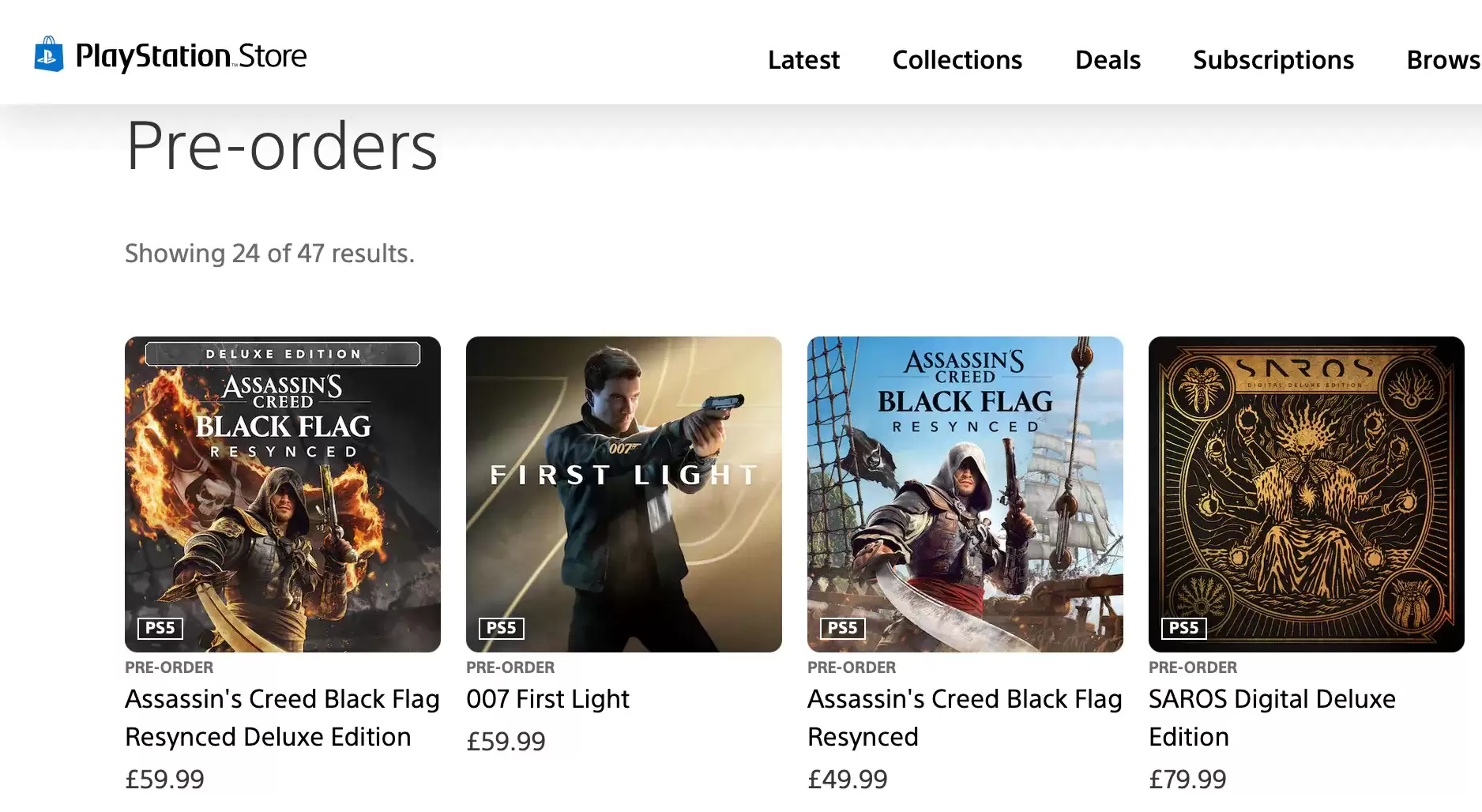 《刺客信条：黑旗 记忆重置》登顶多国PS销量榜
