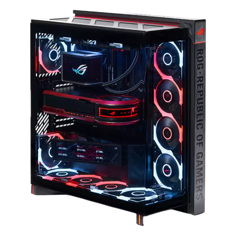 华硕 ROG 幻世神 Cronox 机箱国行首销：配备 9.2 英寸副屏，2399 元