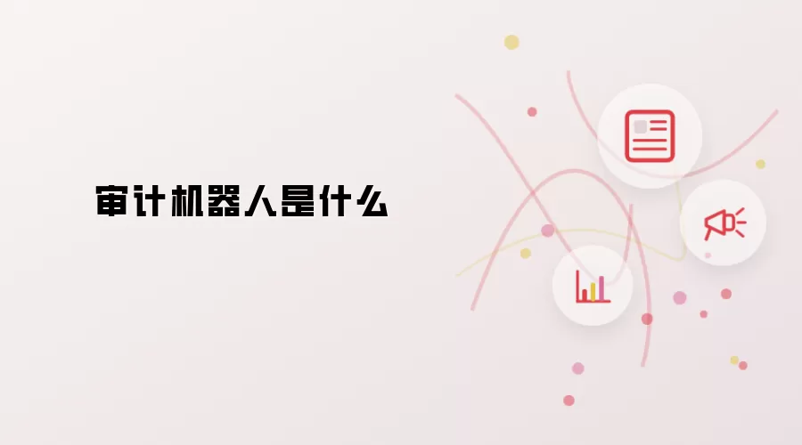 审计机器人是什么