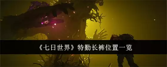 七日世界特勤长裤位置如何找 特勤长裤位置寻找步骤详情2026