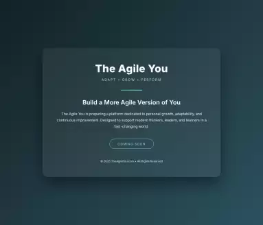 The Agile You AI