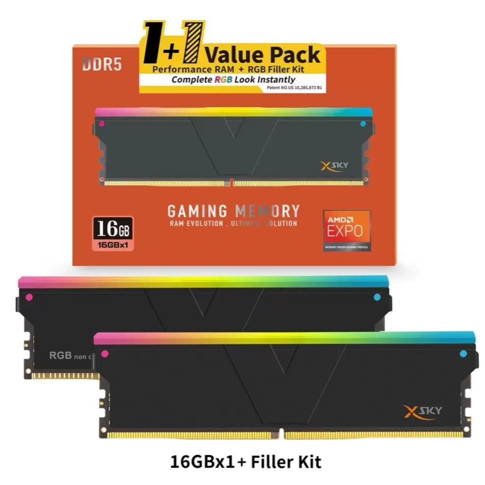 内存市场怪现状：全何推出 1 真内存条 + 1 虚拟灯条套装