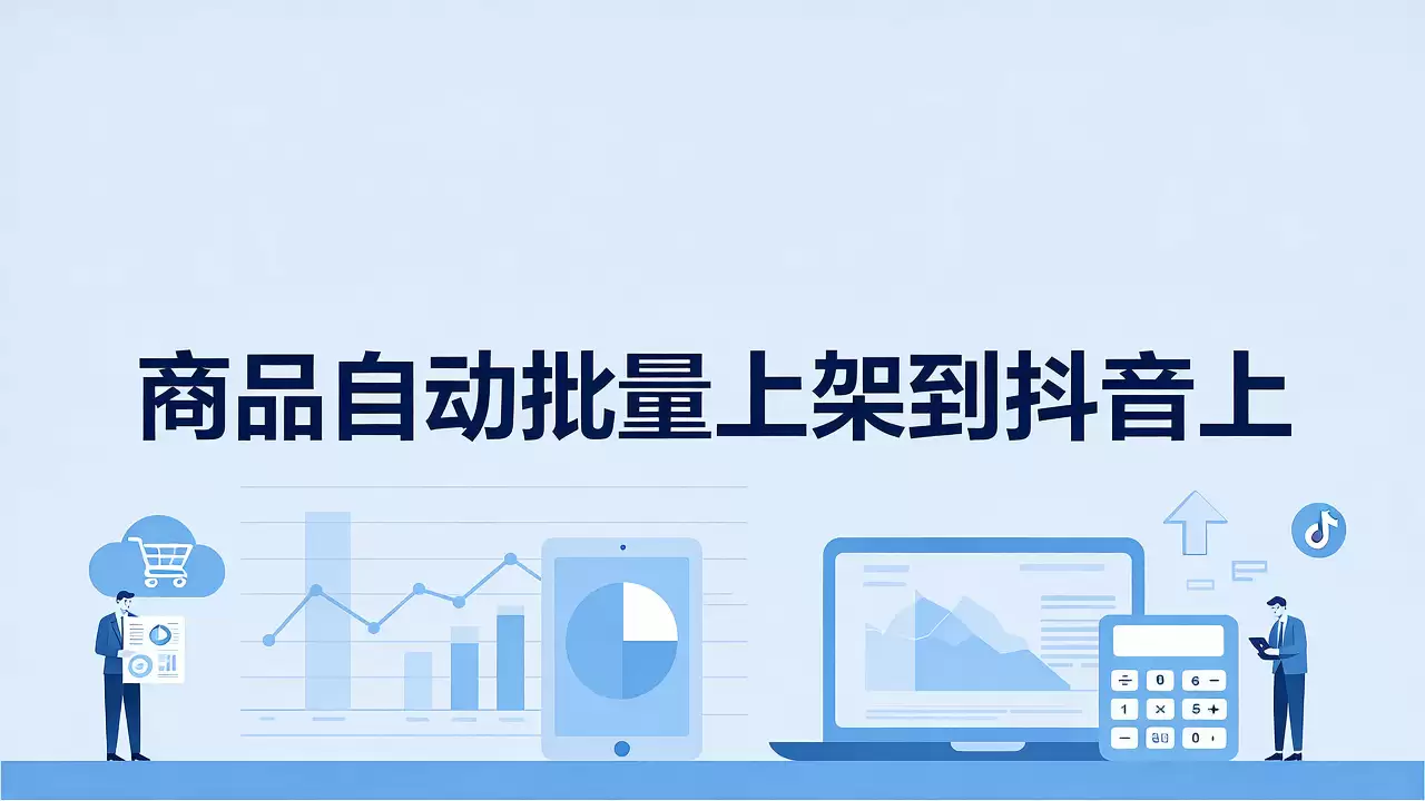 商品自动批量上架到抖音上