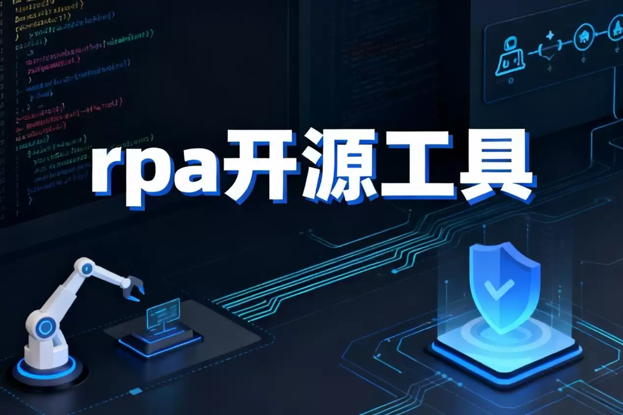 RPA开源工具：企业降本增效的利器，怎么选、怎么用？