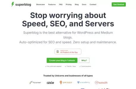 Superblog- 快速、轻量级的博客平台