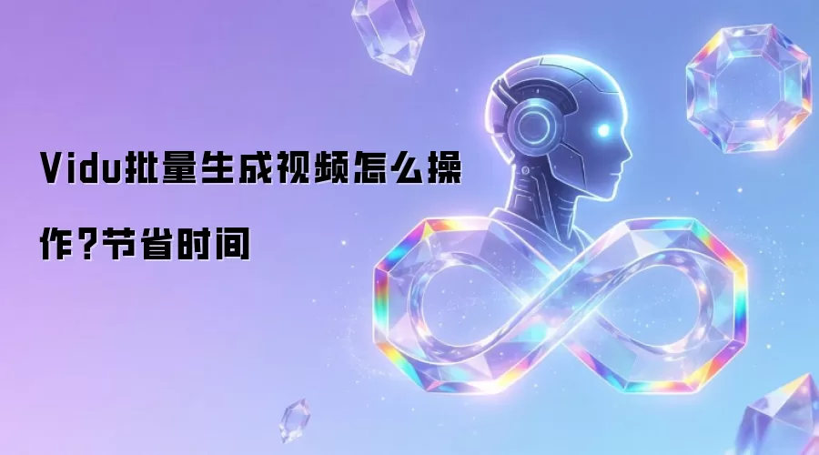 Vidu批量视频生成操作指南：高效节省时间的5个关键步骤