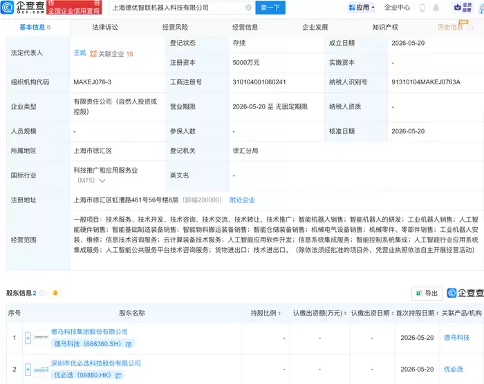 智能机器人公司新布局：德马与优必选成立合资企业深度测评