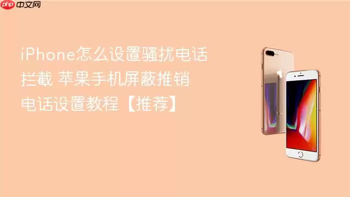 苹果手机拦截骚扰电话设置指南：2024最新屏蔽推销教程