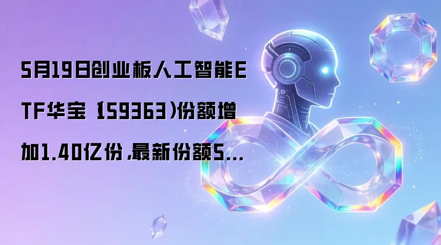 创业板人工智能ETF华宝规模破74亿，份额单日增1.4亿份